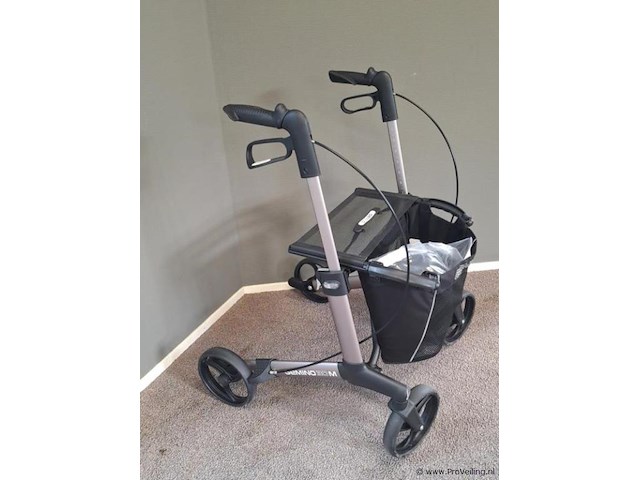 Gemino rollator | model 30 | kleur champagne | maat m - afbeelding 3 van  7