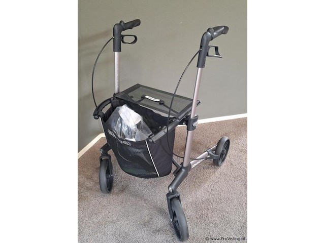 Gemino rollator | model 30 | kleur champagne | maat m - afbeelding 4 van  7