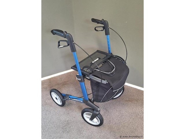 Gemino rollator | model 30m comfort | kleur blauw | maat m - afbeelding 3 van  10