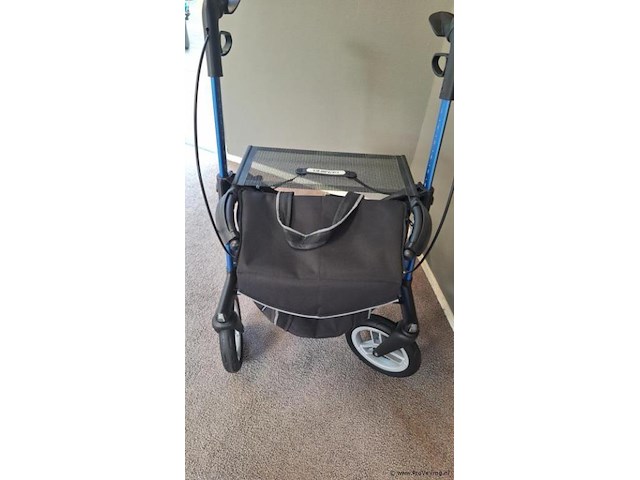 Gemino rollator | model 30m comfort | kleur blauw | maat m - afbeelding 7 van  10