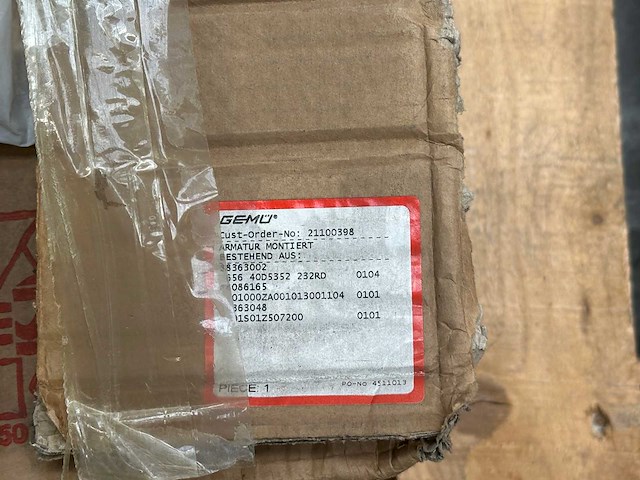 Gemü - partij industriële actuatoren en componenten - afbeelding 2 van  6