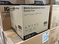 Gen-x nitril handschoenen poedervrij blauw (1000x) - afbeelding 6 van  6