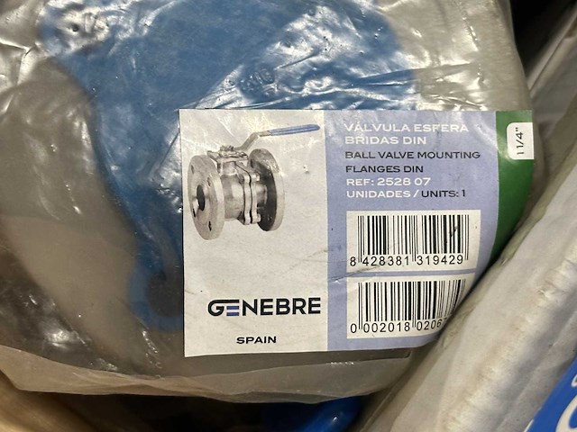 Genebre - partij industriële afsluiters & flowmeters - afbeelding 9 van  10