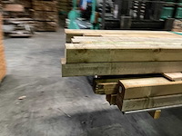 Genen geïmpregneerd tuinpaal diverse maten (34x) - afbeelding 4 van  9