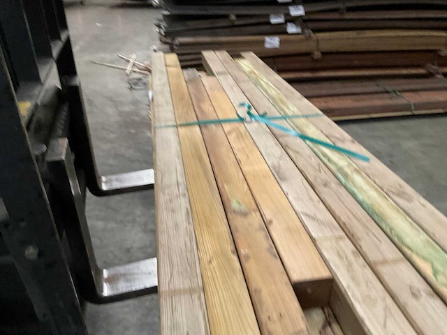 Genen geïmpregneerd tuinpaal diverse maten (34x) - afbeelding 9 van  9