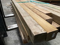 Genen geïmpregneerd tuinpaal diverse maten (34x) - afbeelding 7 van  9