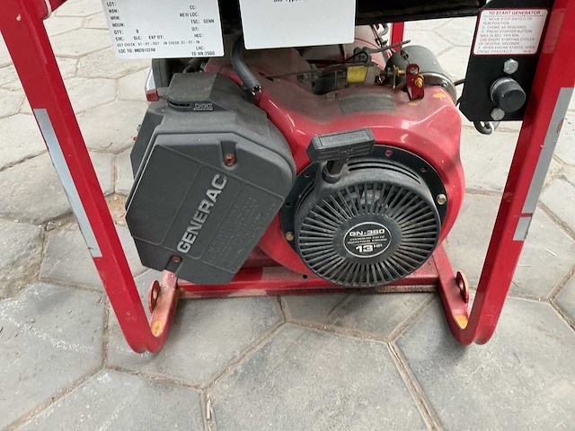 Generac 5000exl stroomgenerator - afbeelding 6 van  8