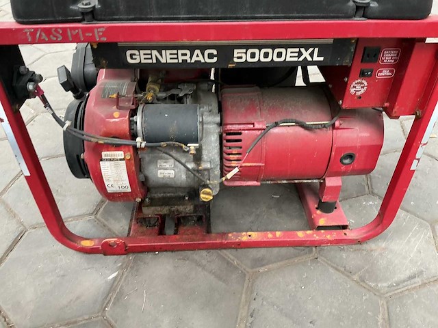 Generac 5000exl stroomgenerator - afbeelding 7 van  8