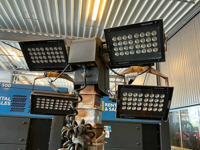 Generac tower light cube+ stationaire lichtmast - afbeelding 14 van  17