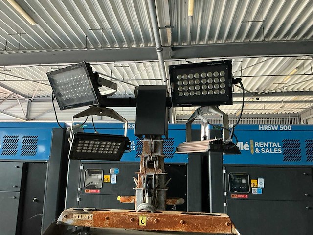 Generac tower light cube+ stationaire lichtmast - afbeelding 10 van  15