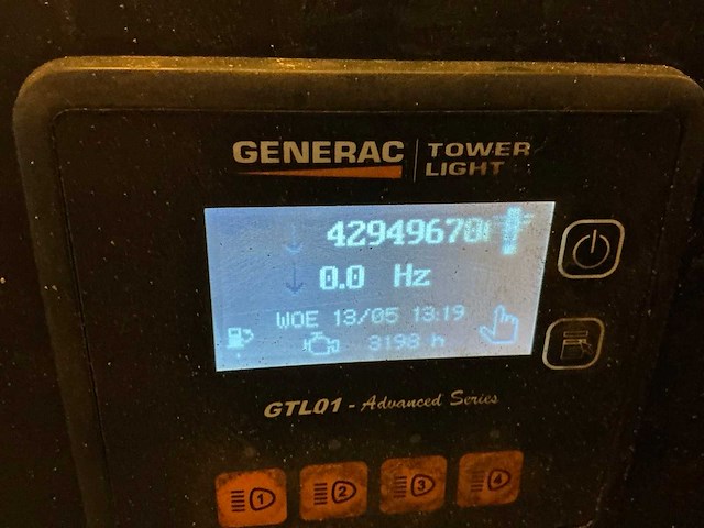 Generac tower light cube+ stationaire lichtmast - afbeelding 8 van  17