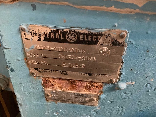 General electric sge752-ar2a elektromotor - afbeelding 6 van  7
