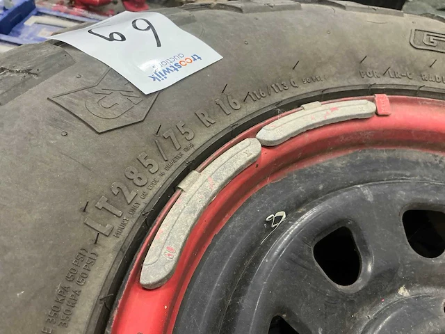 General grabber bandenset - afbeelding 1 van  5