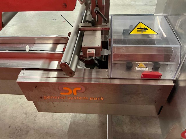 General system pack (gsp) gsp 45 evo professionele horizontale flowpack-verpakkingsmachine - afbeelding 2 van  16