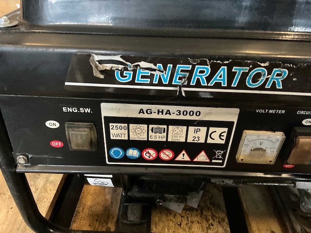 Generator ag-ha-3000 noodstroomaggregaat - afbeelding 3 van  3