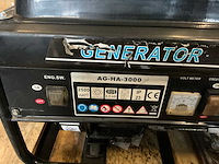 Generator ag-ha-3000 noodstroomaggregaat - afbeelding 3 van  3