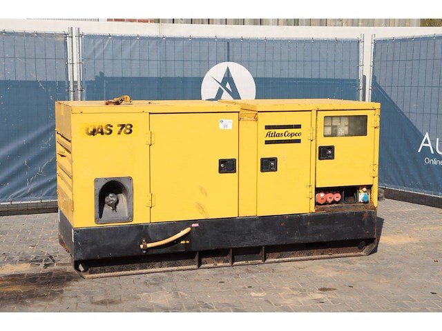 Generator atlas copco qas 78 diesel 78kva - afbeelding 1 van  1