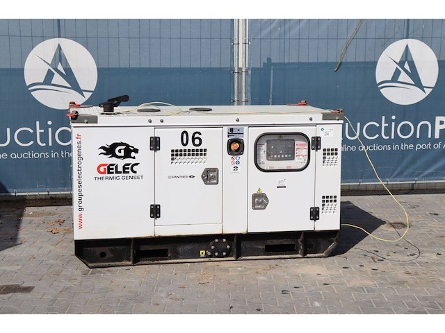Generator gelec panther-18yd-e2 diesel 18kva 2021 - afbeelding 1 van  1