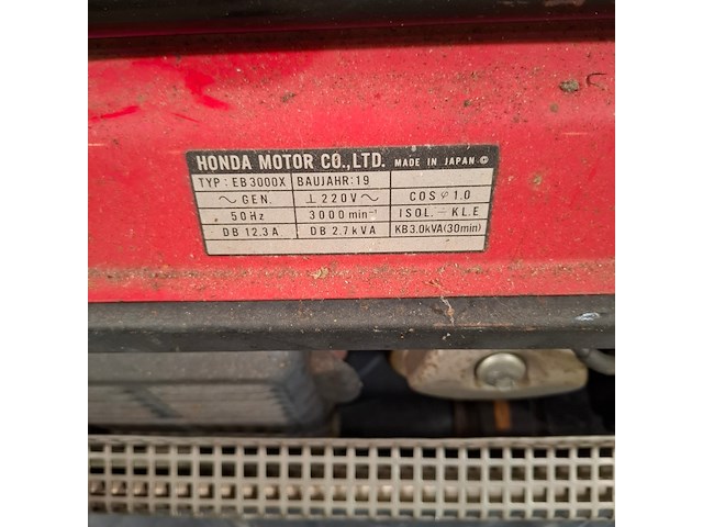 Generator, honda, eb3000x, 2019 - afbeelding 4 van  12