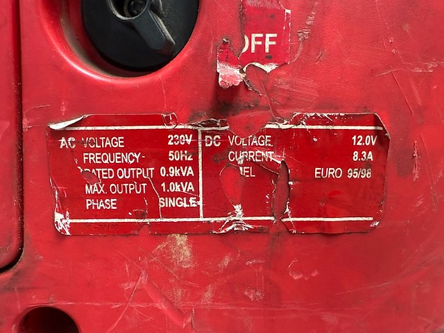 Generator honda - afbeelding 4 van  4