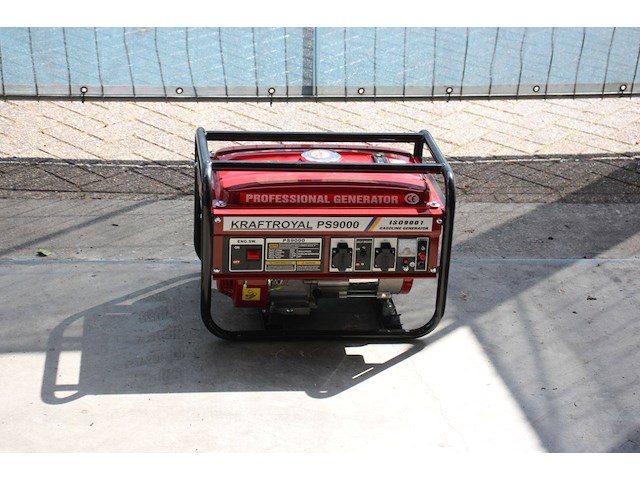 Generator kraftroyal ps9000 benzine 7pk nieuw - afbeelding 1 van  1