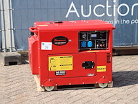 Generator power generator pg6500ds diesel 6.5kw nieuw - afbeelding 1 van  1