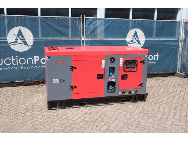 Generator starvox kc-50gf diesel 62.5kva 2026 nieuw - afbeelding 1 van  1