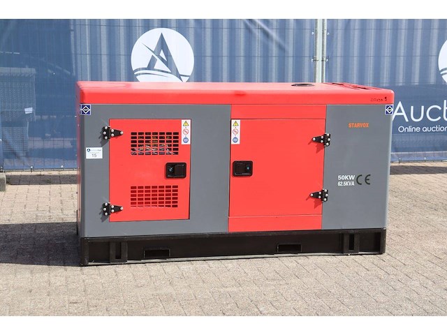 Generator starvox kc-50gf diesel 62.5kva nieuw - afbeelding 1 van  1
