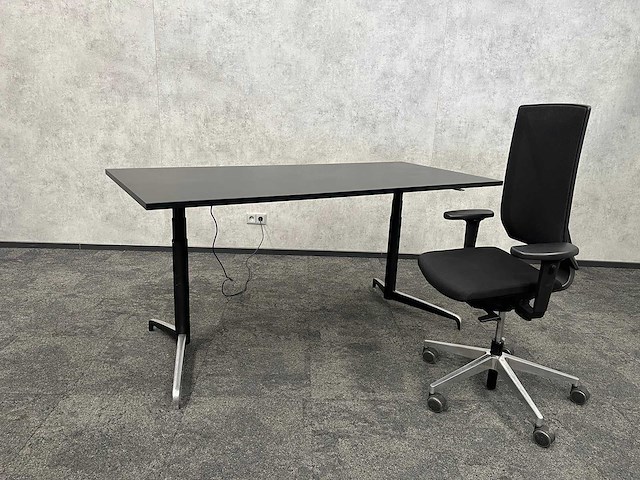 Genese holmris/ girsberger - elektrisch zit-sta design werkplek 180x80 - afbeelding 5 van  23