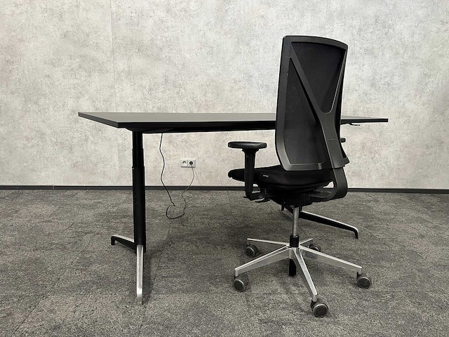 Genese holmris/ girsberger - elektrisch zit-sta design werkplek 180x80 - afbeelding 10 van  23