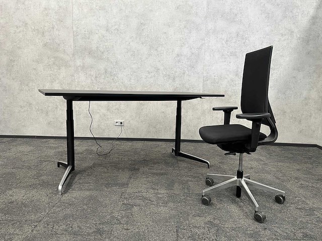 Genese holmris/ girsberger - elektrisch zit-sta design werkplek 180x80 - afbeelding 6 van  19