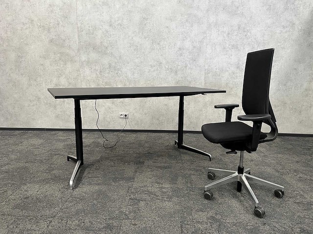 Genese holmris/ girsberger - elektrisch zit-sta design werkplek 180x80 - afbeelding 14 van  19
