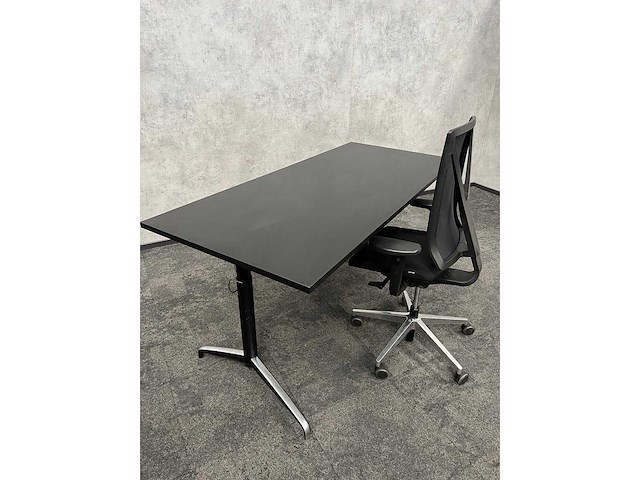Genese holmris/ girsberger - elektrisch zit-sta design werkplek 180x80 - afbeelding 3 van  19