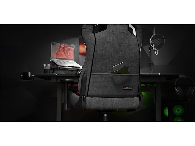 Genesis nitro 660 gaming stoel zwart/grijs - afbeelding 4 van  4