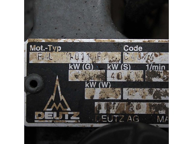 Genie - 2000 - s-65 - hoogwerker - deutz - afbeelding 14 van  14