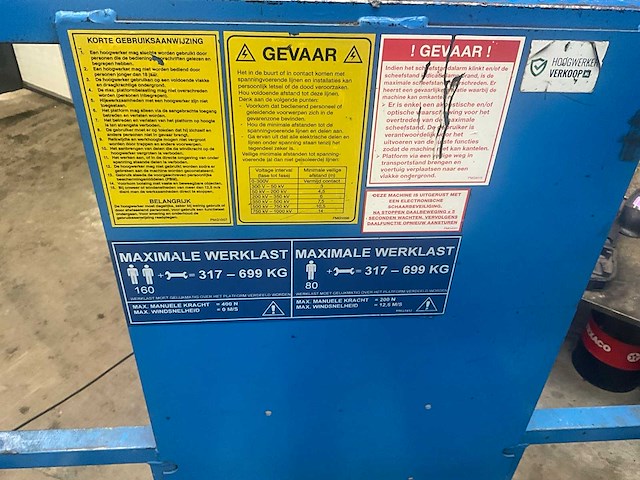 Genie - gs-3246 - hoogwerker schaarhoogwerker - afbeelding 12 van  25