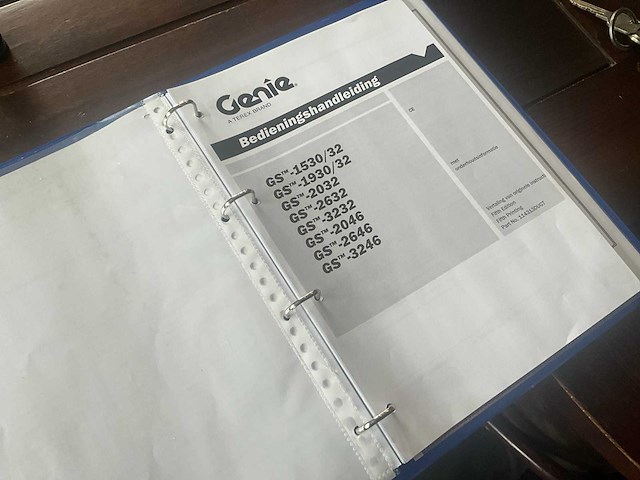 Genie - gs-3246 - hoogwerker schaarhoogwerker - afbeelding 15 van  25