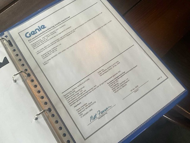 Genie - gs-3246 - hoogwerker schaarhoogwerker - afbeelding 2 van  5
