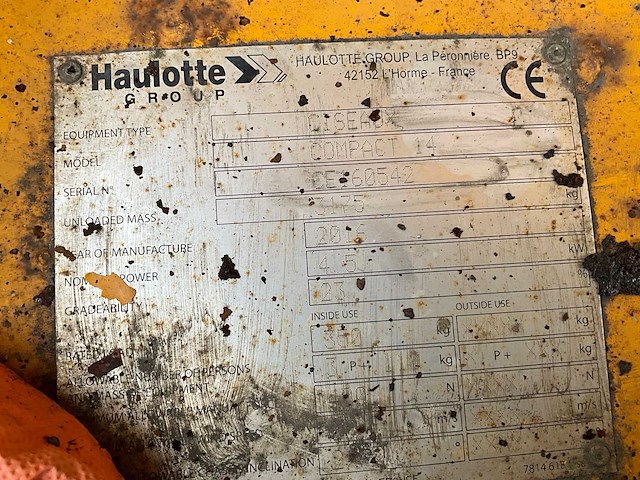 Genie en haulotte partij hoogwerkers - afbeelding 6 van  24