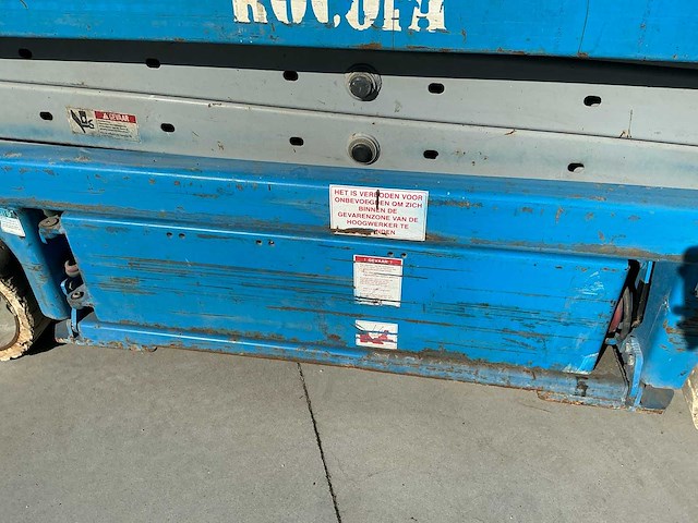 Genie gs2032 hoogwerker - afbeelding 9 van  16