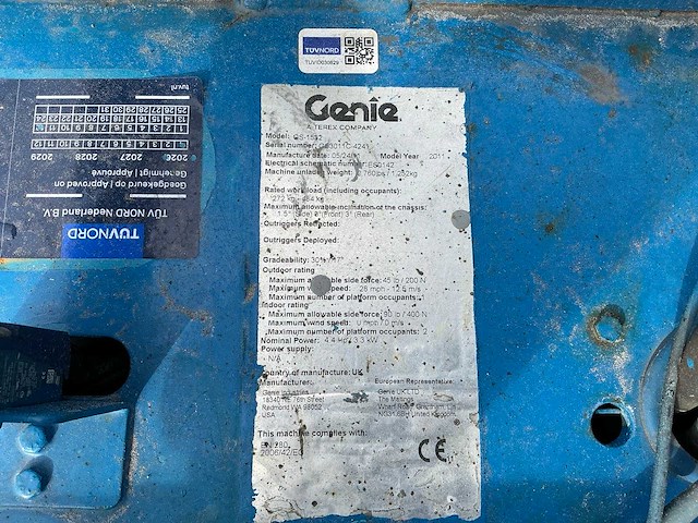 Genie hoogwerker - afbeelding 4 van  19