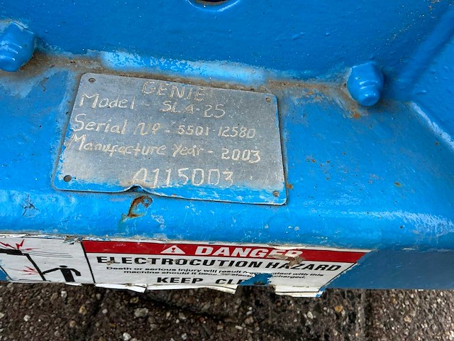Genie sla-25 kanaallift - afbeelding 3 van  9