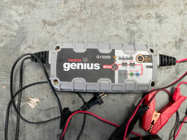 Genius - g15000 - acculaders (2x) - afbeelding 2 van  7
