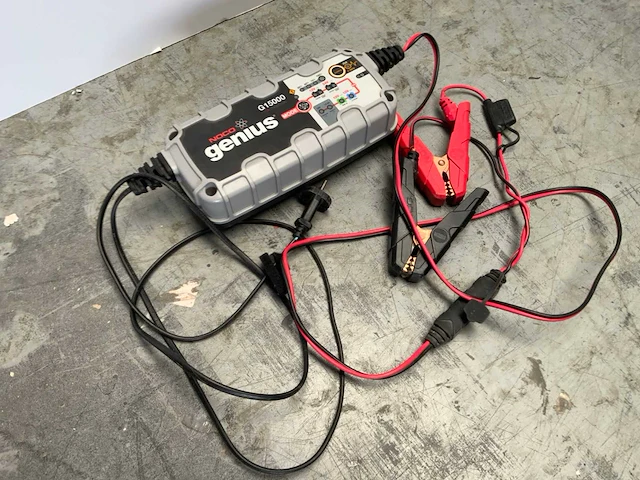 Genius - g15000 - acculaders (2x) - afbeelding 3 van  7