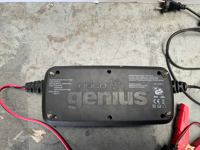 Genius - g15000 - acculaders (2x) - afbeelding 5 van  7