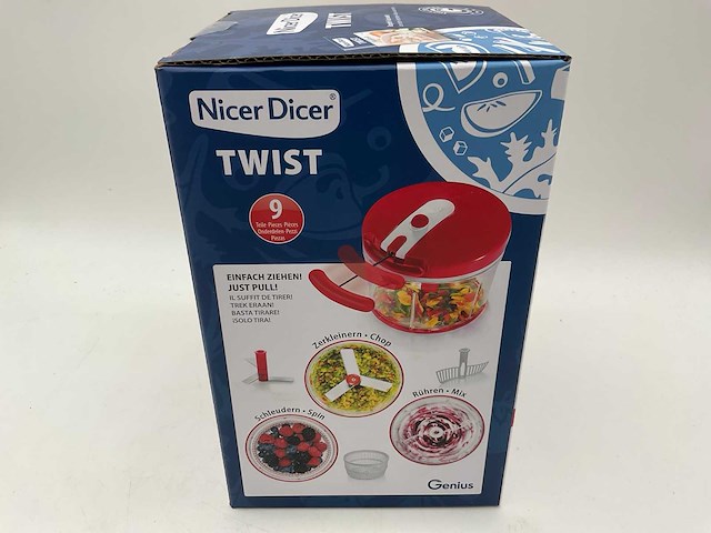 Genius nicer dicer twist hakmolen (36x) - afbeelding 3 van  5