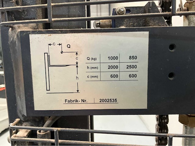 Genkinger - efg-18 - stapelaar - acculader - 634 uur - 2.46m - afbeelding 5 van  17