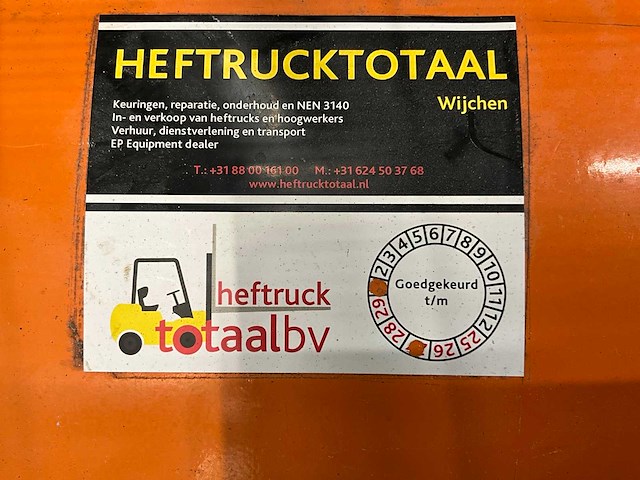 Genkinger - efg-18 - stapelaar - acculader - 634 uur - 2.46m - afbeelding 7 van  17