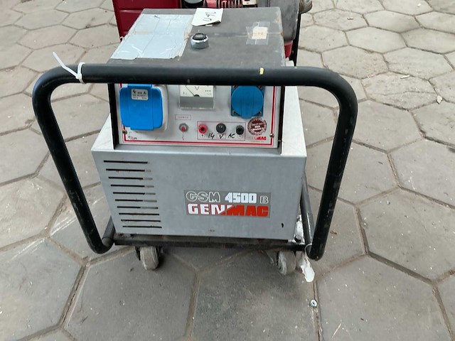 Genmac csm4500 stroomgenerator - afbeelding 8 van  8