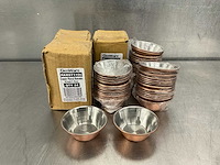 Genware - ramst115c - partij sausschaaltjes ø 6 cm - afbeelding 1 van  2